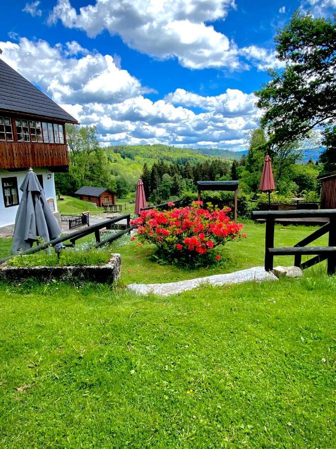 Wellness Hotel Florián České Žleby Stožec Exterior foto